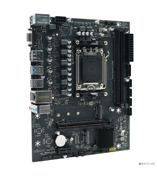 Материнская плата AFOX B650D5-MA-V2, AM5, AMD B650, 2xDDR5, 4xSATA, 1xM.2, 1xPCIe 4.0 x16, 1xPCIe x1, 1xHDMI, 1xDP, 1xVGA, 1x 1Gb LAN, 8xUSB-A (3x3.2 Gen 1, 5x2.0), 3x3.5 мм, 5.1, microATX