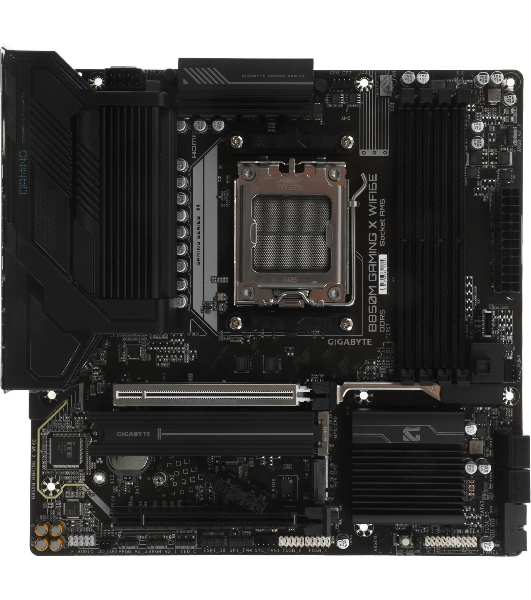 Материнская плата Gigabyte B850M GAMING X WIFI6E/WF6E, Socket AM5, AMD B850, 4xDDR5, 4xSATA, 2xM.2, 1xPCI-E 5.0 x16, 1xPCI-E 3.0 x4, 1xHDMI, 2xDP, 1x 2.5Gb LAN, 1xUSB-C 3.2 Gen 2, 1xUSB-A 3.2 Gen 2, 2xUSB-A 3.2 Gen 1, 4xUSB-A 2.0, 3x3.5 мм, 7.1, Micro-ATX