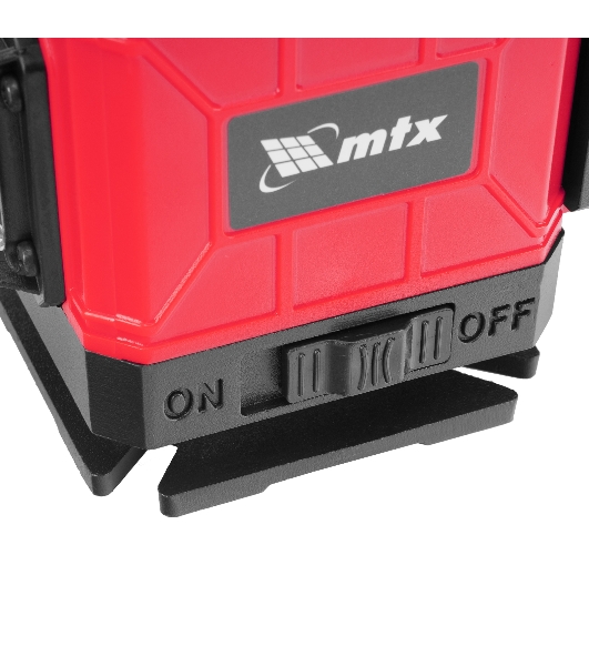 Лазерный уровень м-призм. MTX ML 360-3 Pro SET, 30 м, акк. Li 3000 мА·ч, состоит из 2 частей