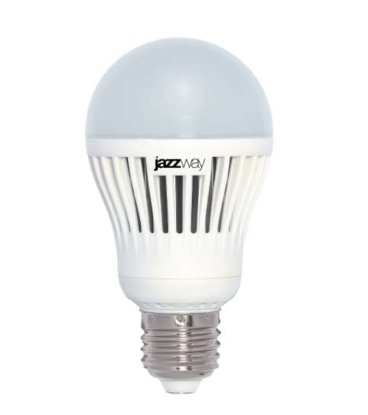 Лампа светодиодная JazzWay PLED-ECO-A60 7Вт грушевидная 3000К теплый белый E27 570лм 230В