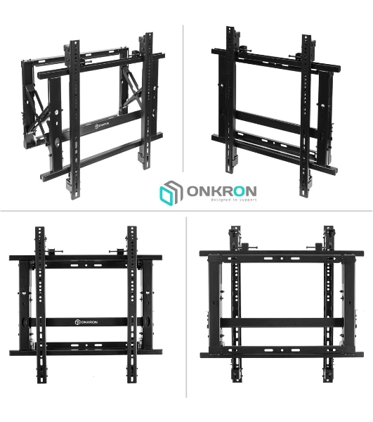 Настенное крепление ONKRON PRO7G для видеостен 50”-70', черный