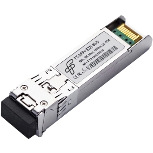 Модульный компактный оптический трансивер Future Technologies FT-SFP+EZR-80-D c поддержкой функции 'горячей' замены и напряжением питания 3.3В.