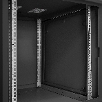 Шкаф телекоммуникационный 19' настенный 12U ExeGate EC-WM-12U.600.G.BLACK (19', 12U, 600x600x635 мм (ШхГхВ), передняя дверь закаленное стекло, съемные боковые панели, пыле- и влагозащита IP23, черный RAL 9004), фото5