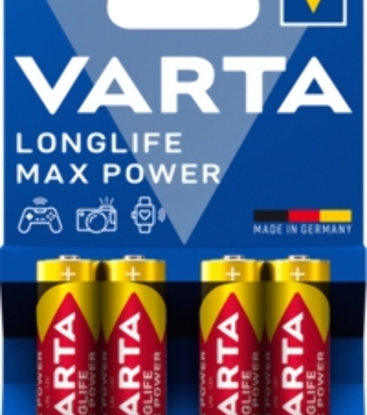 Батарея Varta LongLife Max Power Alkaline LR6 BL5+3 AA (8шт) блистер