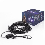 Гирлянда Neon-night 'Твинкл Лайт' 10 м, черный ПВХ, 100 диодов, цвет теплый белый, фото4