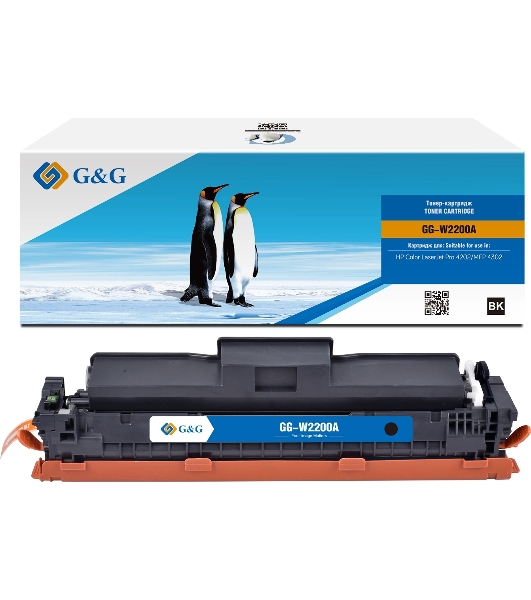 Картридж лазерный G&G GG-W2200A, W2200A черный (2000 стр.) для HP CLJ Pro 4202/MFP 4302