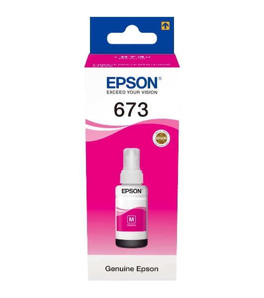 Чернила для Epson C13T67334A L800 (magenta) 70 мл