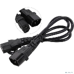 Кабель монитор-компьютер (UPS->уст-во) ExeGate Power EC-1P (С13->С14) VDE-250V-3*0,75-CU, 10A, 1м, фото2