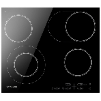 Встраиваемая электрическая варочная панель Samsung NZ64T3516AK/WT, 55 х 575 х 505 мм, стеклокерамика, скошенный край, черный, фото2