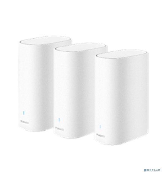 Роутер беспроводной HUAWEI 53030DVA NVWA-AX30-23 WiFi 6 Plus AX3000 Mesh 3+ , MESH-комплект 10/100/1000 Mbit/s WAN/LAN (3-Package)