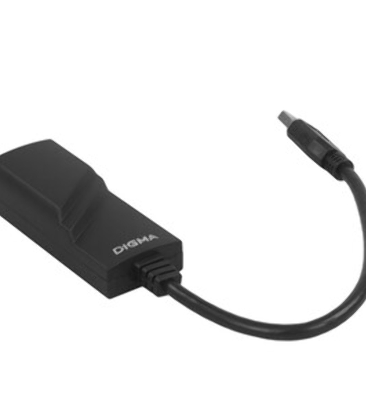 Сетевой адаптер Ethernet Digma D-USB3-LAN1000 USB 3.0