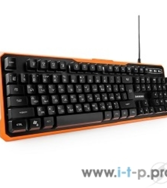 Клавиатура Гарнизон GK-320G проводная, USB Type-A, чёрный