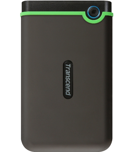 Внешний HDD 2.5' Transcend StoreJet 25M3, 2TB, USB 3.2 Gen 1 Type-A, 5400 rpm, серый