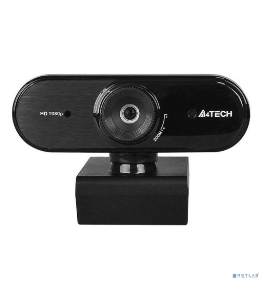 Веб-камера A4Tech PK-935HL 1920x1080, 30 кадр/с, USB Type-A, микрофон, ручная фокусировка, универсальное крепление