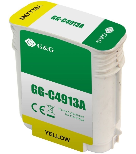 Картридж струйный G&G GG-C4913A желтый (72мл) для HP DJ 500/800C
