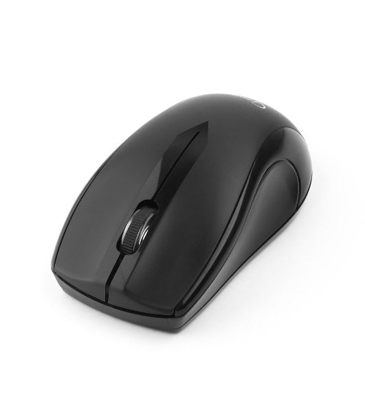 Мышь беспроводная Gembird MUSW-320 черный, 1000 dpi, радиоканал, USB, кнопки - 3