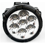 Фонарь ULTRAFLASH LED5362налобн аккум 220в черный 7led 2 реж пласт бокс, фото8