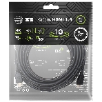 Кабель аудио-видео Cactus CS-HDMI.1.4-10 HDMI (m)/HDMI (m) 10м. позолоченные контакты черный, фото3