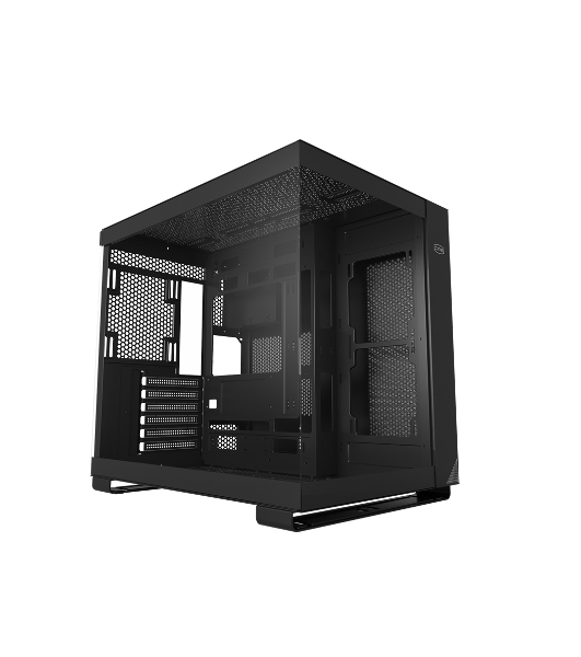 Компьютерный корпус без блока питания PCCOOLER C3 T500 BK, Panoramic Mid Tower, Black, TG, 0.7 SPCC, no fans ATX, mATX, mITX 175/400/200мм 1x2.5', 2x3.5', 6xPCI 1xUSB-C 3.1, 2xUSB-A 3.0 415x295x368mm