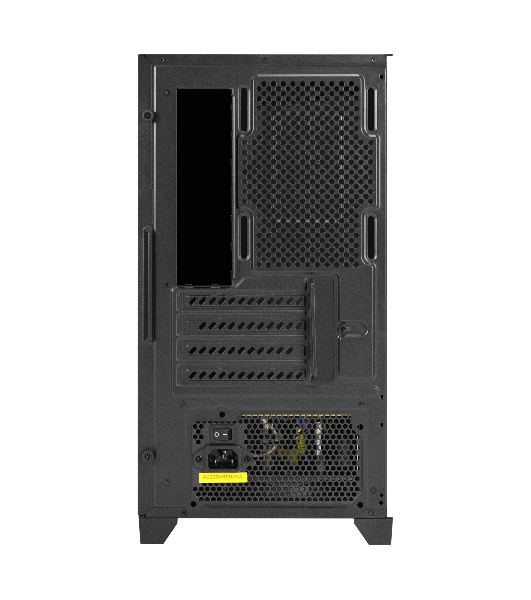Компьютерный корпус Minitower ExeGate i3 SEA LE-NPX650 (mATX, БП 650NPX, 1хUSB+1хUSB 3.0, HD аудио, черный, передняя и боковая панели - закаленное стекло)