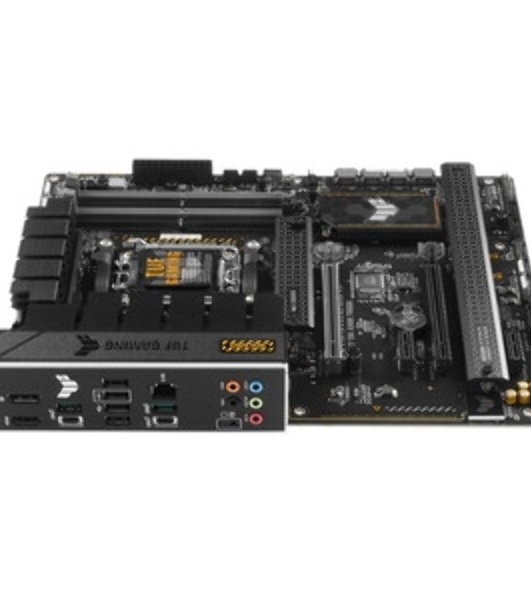 Материнская плата ASUS TUF GAMING B650-PLUS, AM5, AMD B650, 4xDDR5, 4xSATA, 3xM.2, 1xPCI-E 4.0 x16, 1xPCI-E 4.0 x4, 2xPCI-E x1, 1xHDMI, 1xDP, 1x 2.5Gb LAN, 2xUSB-A 3.2 Gen 2, 1xUSB-A 3.2 Gen 2x2, 1xUSB-C 3.2 Gen 2, 5x3.5 мм, 7.1, ATX