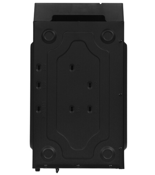 Компьютерный корпус с блоком питания 450Вт. Сase Forza mATX, 450W, 2xUSB 3.0, Black, w/o FAN, 12 см fan PSU, power cord