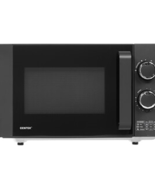 Микроволновая печь Centek CT-1573 серый, 20 л, 700 Вт, переключатели - поворотный механизм