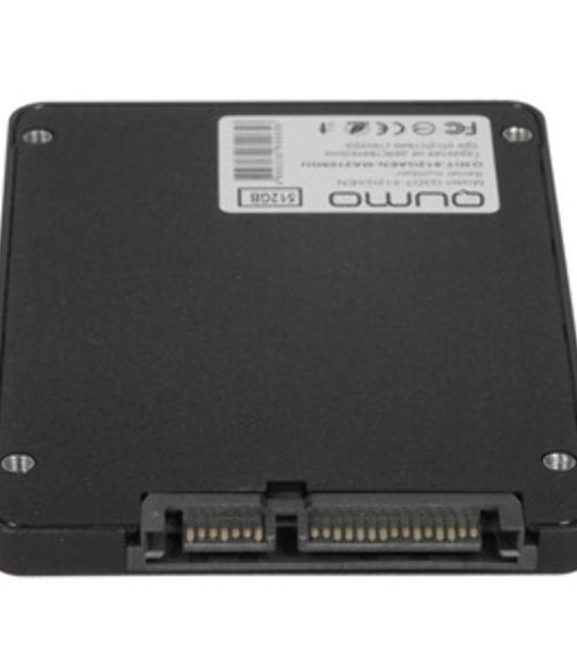Накопитель SSD QUMO Novation 3D, 512Gb, SATA III, 2.5', R/W 530/500