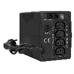 Источник бесперебойного питания ExeGate SpecialPro Smart LLB-650.LCD.AVR.4C13.RJ.USB 650VA/360W, LCD, AVR, 4*C13, RJ45/11, USB, черный, фото3