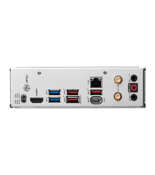 Материнская плата MSI MPG B650I EDGE WIFI, AM5, AMD B650, 2xDDR5, 4xSATA, 2xM.2, 1xPCI-E 4.0 x16, 1xHDMI, 1x 2.5Gb LAN, 3xUSB-A 3.2 Gen 2, 2xUSB-A 3.2 Gen 1, 1xUSB-C 3.2 Gen 2x2, 3x3.5 мм, 7.1, Mini-ITX