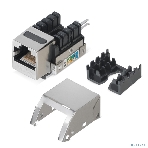Модуль Keystone Rexant Jack RJ-45(8P8C), FTP, CAT 6, тип 90 градусов PRO, фото 1