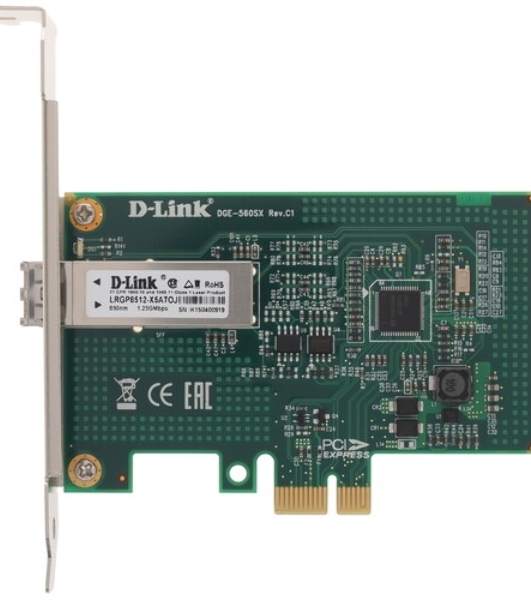 Сетевой адаптер PCI 10/100/1000T DGE-560SX/10/D1A D-LINK (10шт)