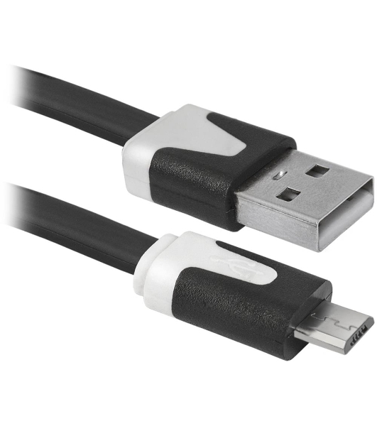 Кабель Defender USB08-03P USB2.0 AM-MicroBM, 1.0м