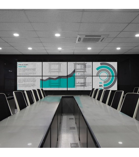 Настенное крепление ONKRON PRO7G для видеостен 50”-70', черный