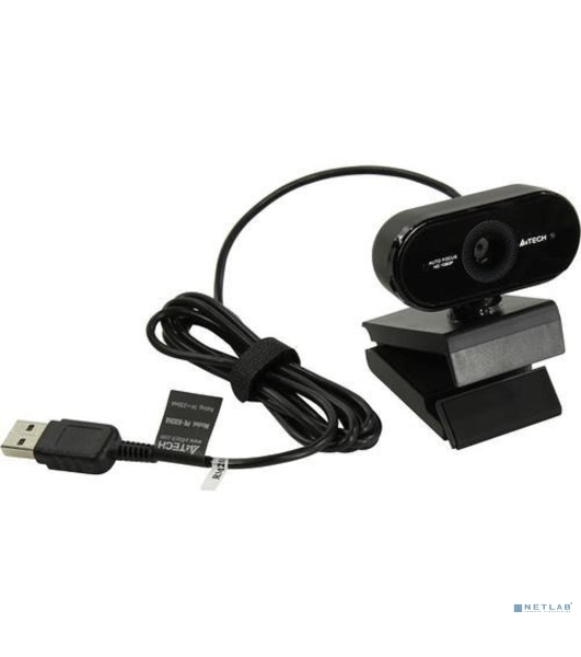 Веб-камера A4Tech PK-930HA 1920x1080, 30 кадр/с, USB Type-A, микрофон, автоматическая фокусировка, универсальное крепление