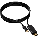 Кабель-переходник аудио-видео Buro USB Type-C (m)/HDMI (m) 1.5м. черный, фото2