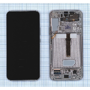 Дисплея для Samsung Galaxy S22 Plus SM-S906B в сборе с тачскрином ServicePack, голубой (GH82-27500B)