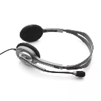 Гарнитура Logitech H110 серебристый, проводная, 3.5 мм, фото38