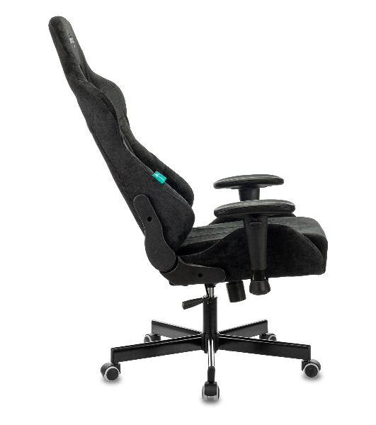 Кресло Бюрократ VIKING KNIGHT LT20 FABRIC черный, ткань, 120 кг, механизм качания