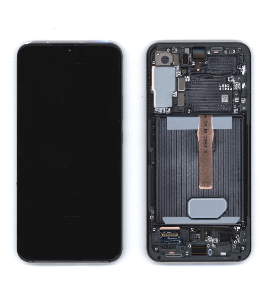Дисплея для Samsung Galaxy S22 Plus SM-S906B в сборе с тачскрином ServicePack, зеленый (GH82-27500C)