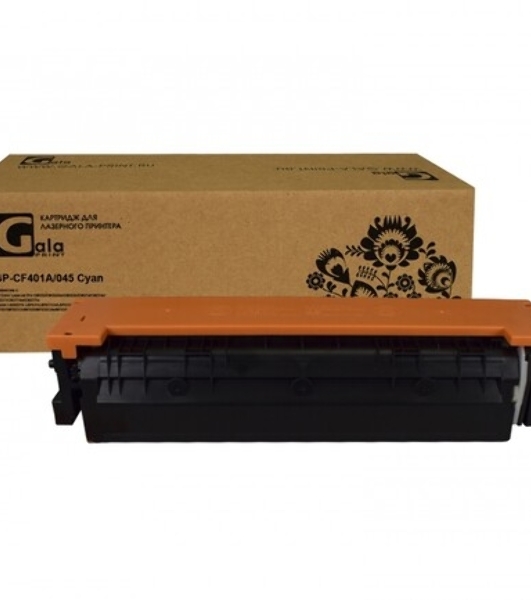 Картридж лазерный GalaPrint GP-CF401A (№201A) для принтеров HP Color LaserJet Pro CM252/CM252dw/CM252n/CM274/CM274n/CM277/CM277dw/CM277n Голубой 1400 копий