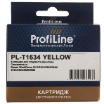 Картридж струйный ProfiLine PL-T1634 для принтеров Epson WorkForce 2010/2510/2520/2530/2540/2630/2650/2660 с чернилами Yellow, фото 1