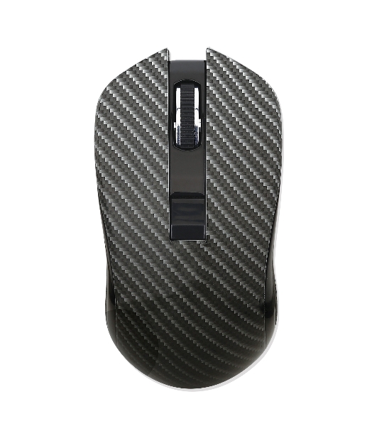 Мышь беспроводная Qumo Kevlar M26 черный, 1600 dpi, радиоканал, USB, кнопки - 4