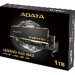 Накопитель SSD ADATA LEGEND 960 MAX, 1Tb, PCIe 4.0 x4, M.2 2280, NVMe, R/W 7400/6000, с радиатором, фото 1