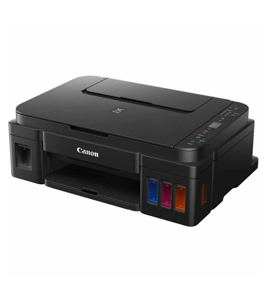 МФУ струйное Canon PIXMA G3410 (2315C009), A4, цветное, печ. 8.8 стр/мин (ч/б) 5 стр/мин (цвет), скан. до 19 стр/мин., 4800x1200 dpi (принтер) 1200х600 dpi (сканер), USB, Wi-Fi