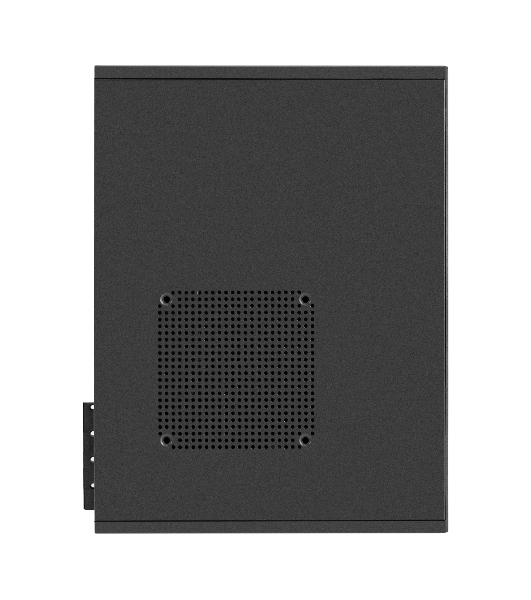 Компьютерный корпус Minitower ExeGate BAA-303M-AAA400 (mATX, БП AAA400 с вент. 8см, 2*USB, HD Audio, черный)