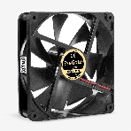 Вентилятор 12В DC ExeGate ExtraSilent ES14025B2P (140x140x25 мм, 2-Ball (двойной шарикоподшипник), 2pin, 1000RPM, 19dBA), фото5