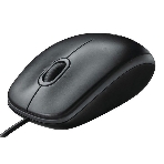 Мышь проводная Logitech B100 черный, 1000 dpi, USB, кнопки - 3, фото11