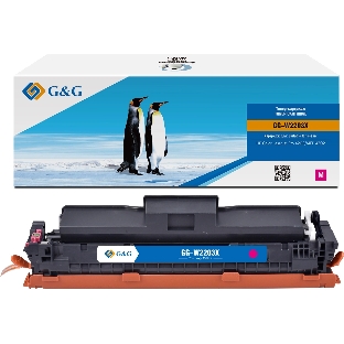 Картридж лазерный G&G GG-W2203X (W2203X) пурпурный (5500 стр.) для HP CLJ Pro 4202/MFP 4302