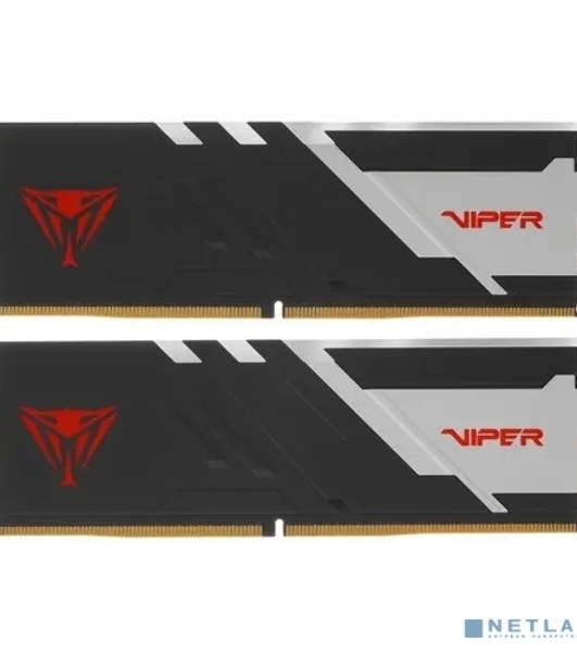 Оперативная память Patriot Viper Venom, DDR5, 32GB (2x16GB), 5600MHz, CL36, DIMM, с радиаторами, RGB, черный
